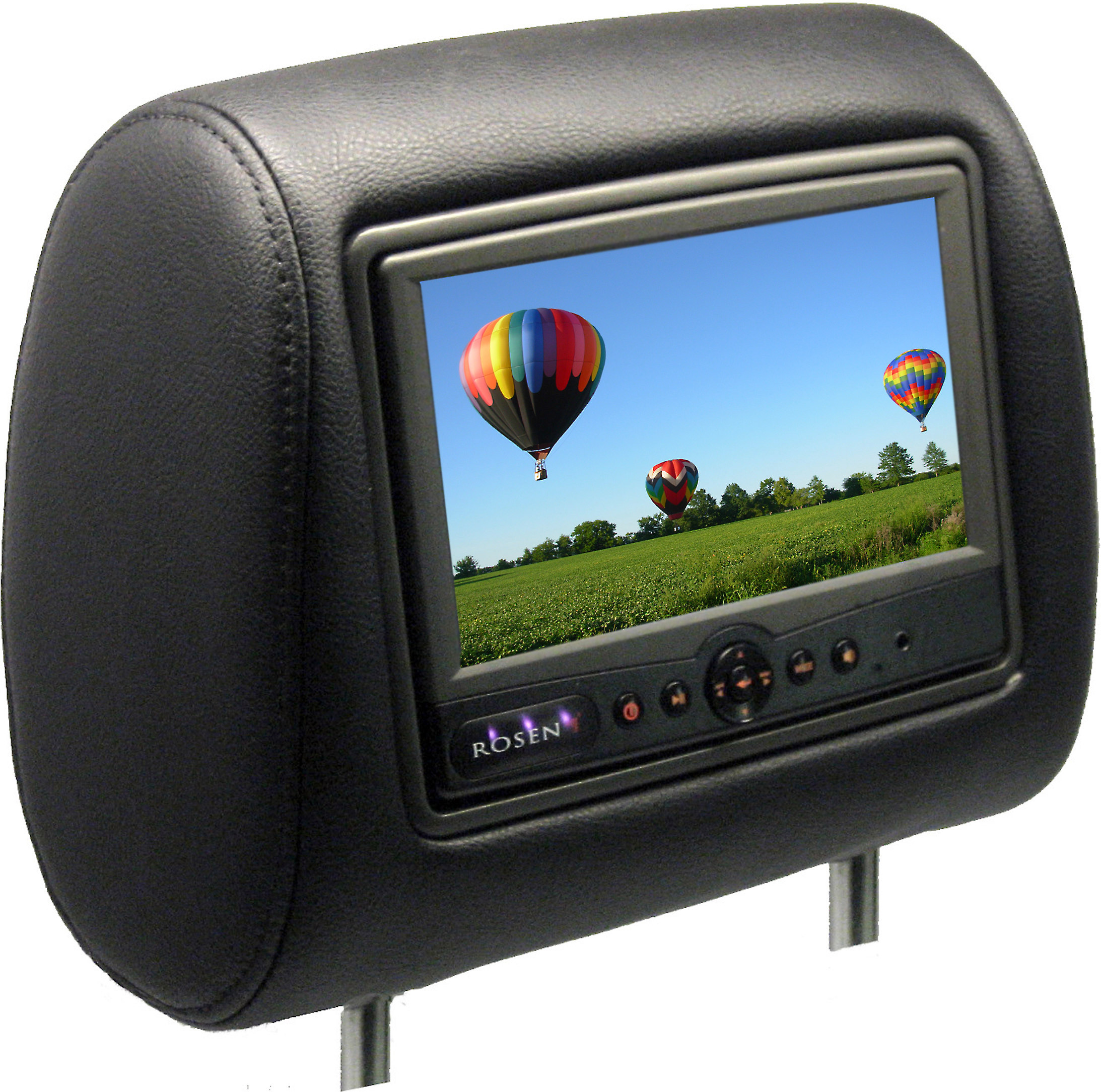 Rosen AV7550 Headrest System Two headrests with builtin 7" video