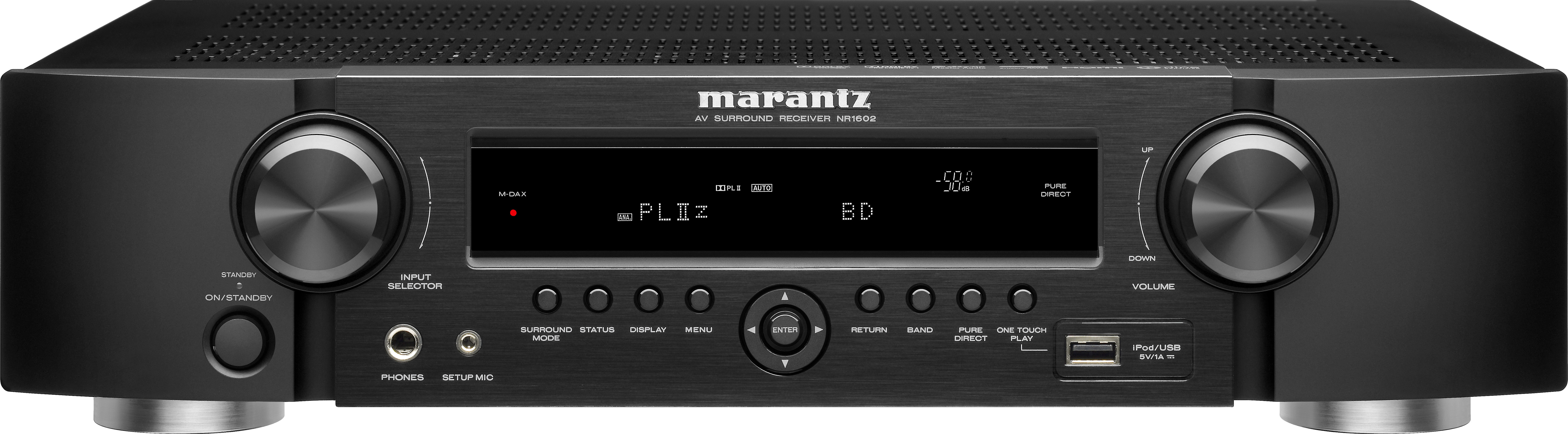 Customer Reviews: Marantz NR1602 Home theater receiver with
