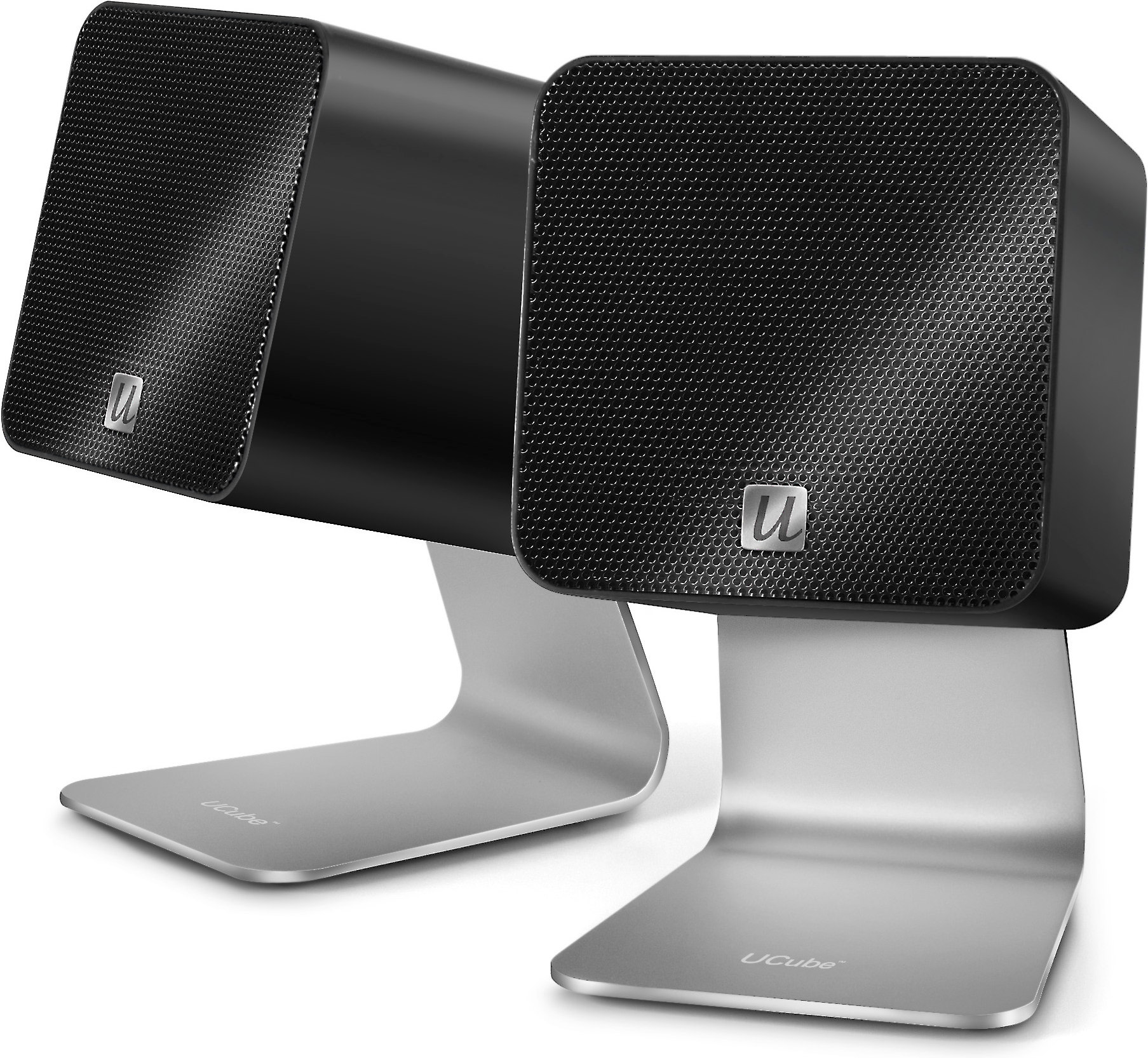 Ultralink UCube™ (Black) USBpowered portable computer speakers at