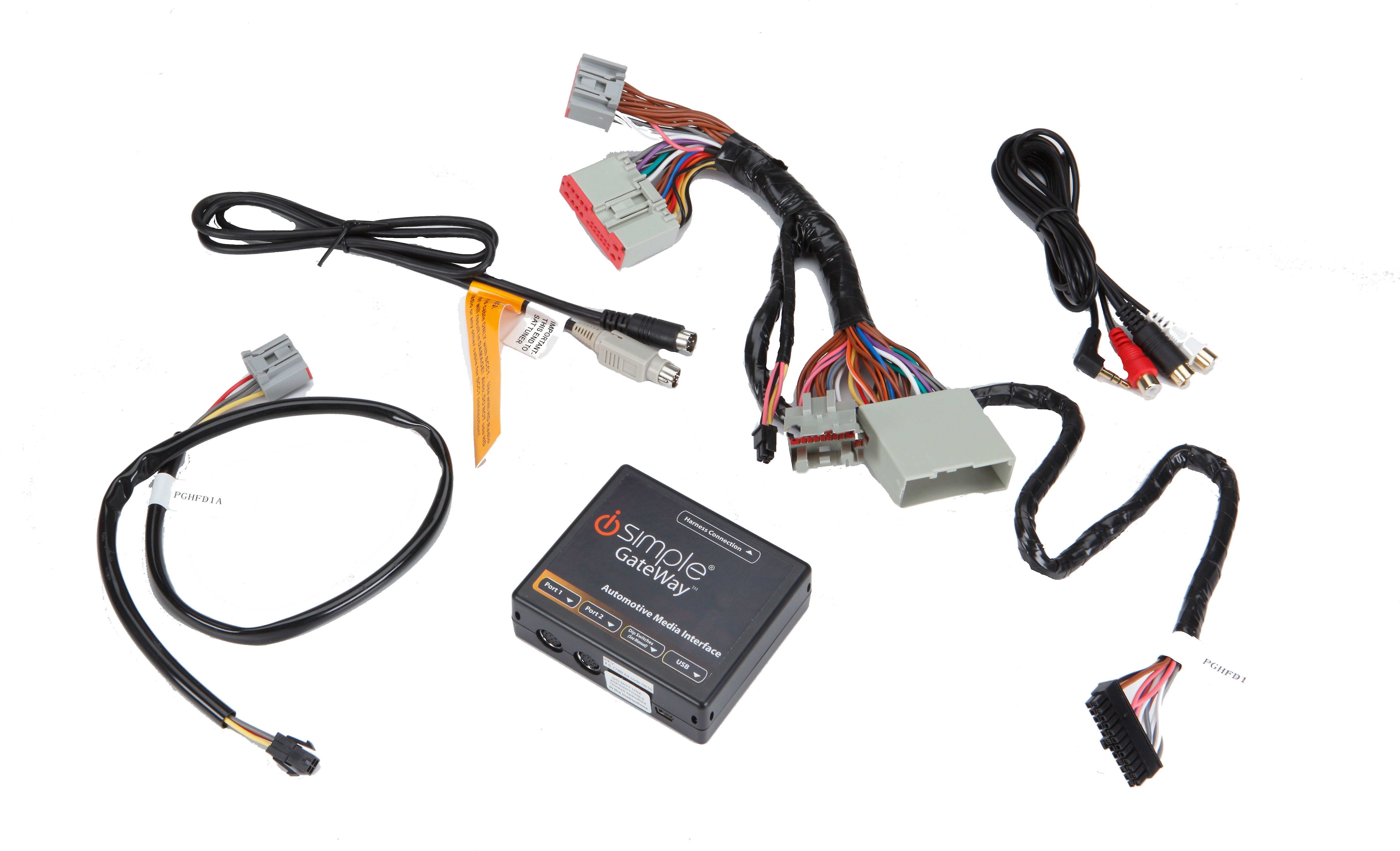 iSimple® Auxiliary Input Adapter for Ford Add an auxiliary input to
