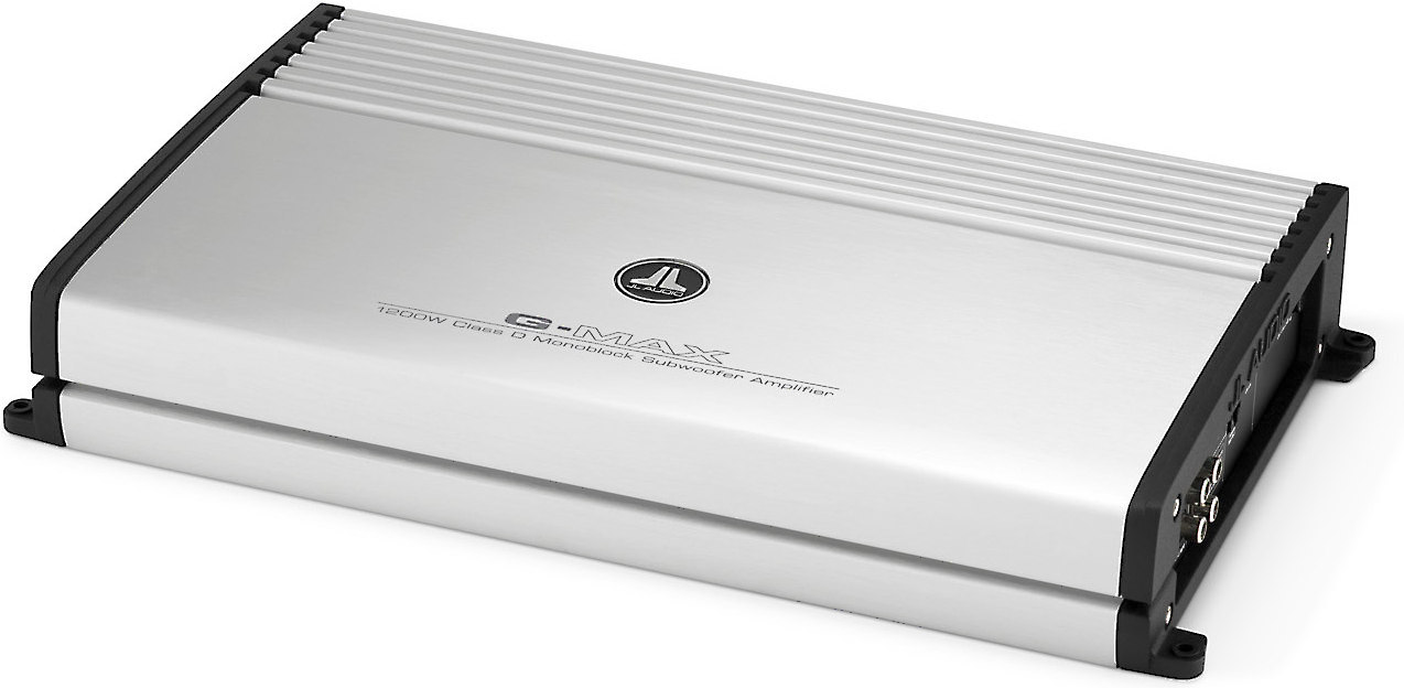 JL Audio G Series G-MAX Mono Subwoofer Amplifier — 1,200 Watts RMS X 1 ...