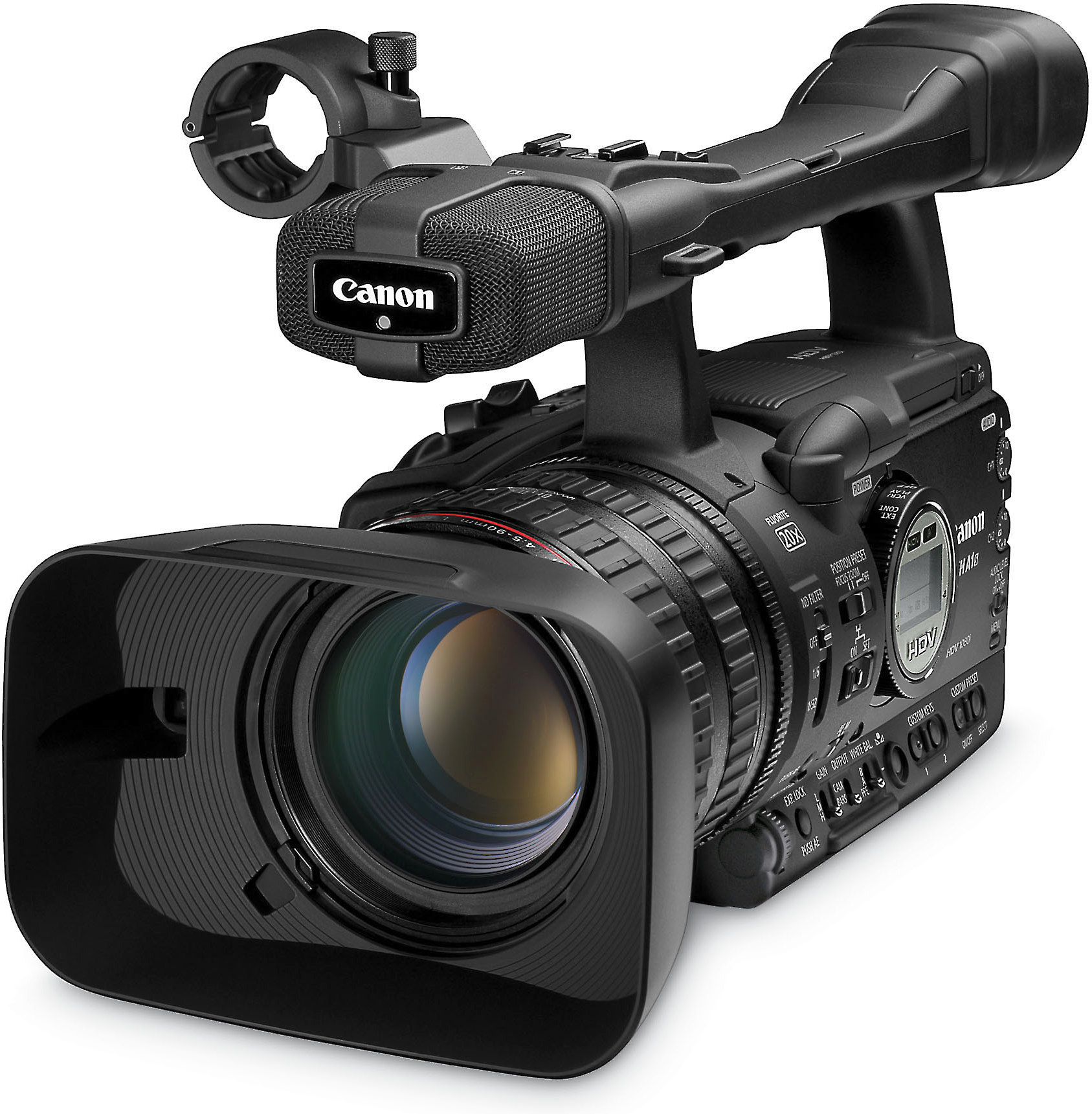 Canon XH A1S HDV/DV Camcorder Highdefinition videotapebased camcorder