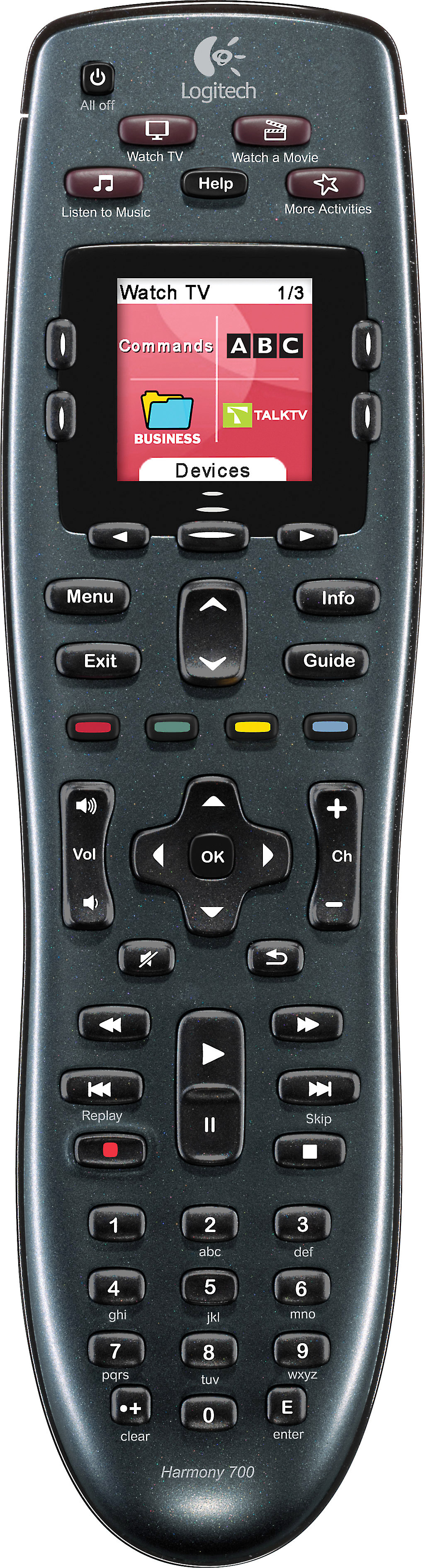 Customer Reviews: Logitech® Harmony® 700 Universal learning remote with ...