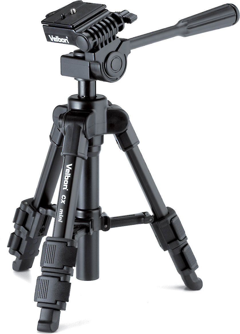 Velbon CXmini Tabletop tripod for digital cameras and camcorders at