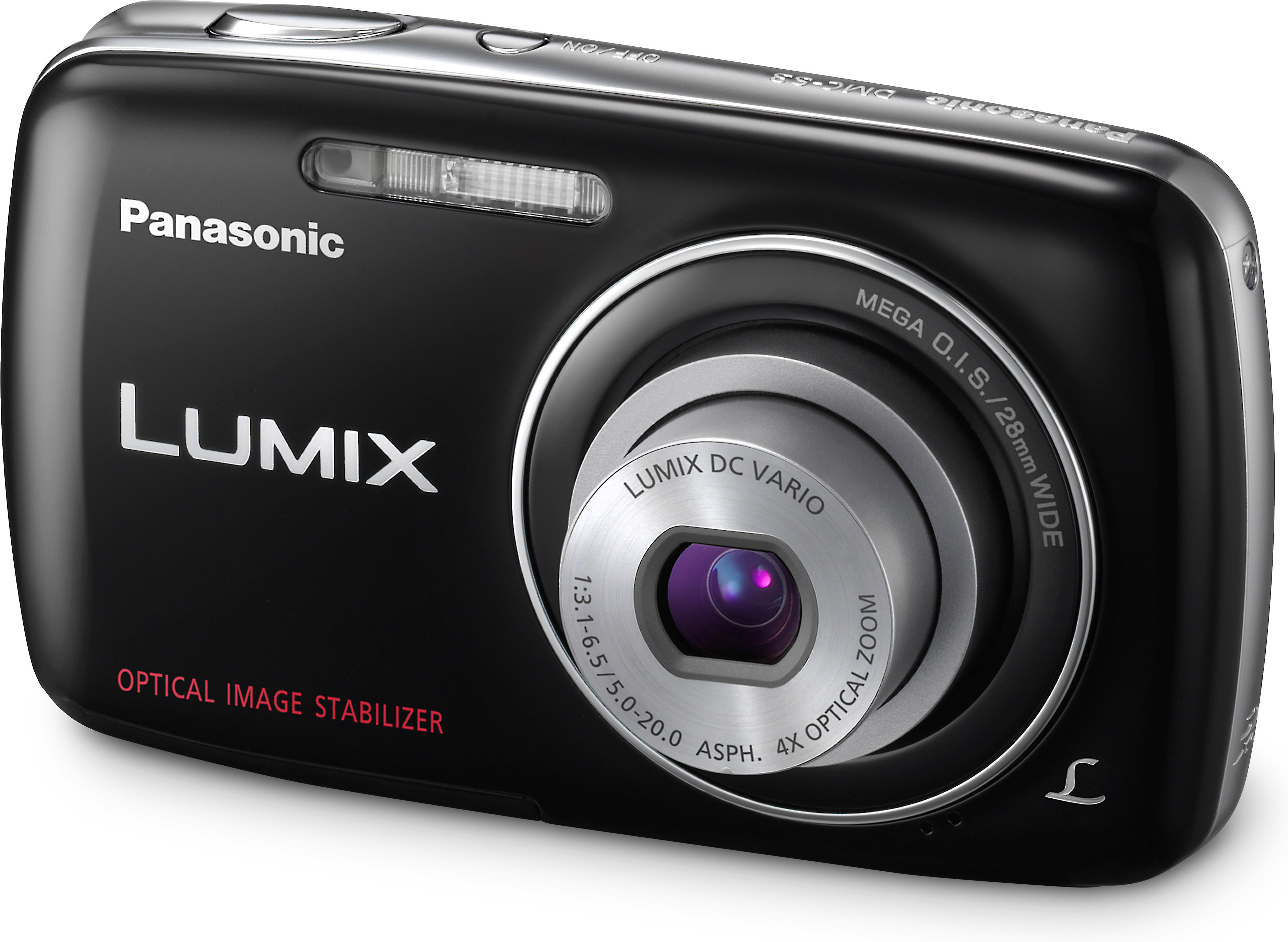 Panasonic Lumix DMC-S3 (Black) 14.1-megapixel Digital Camera With 4X ...