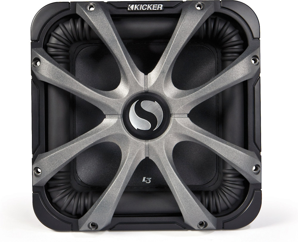 Kicker SoloBaric® L3 Series 11S12L34 12" subwoofer with dual 4ohm