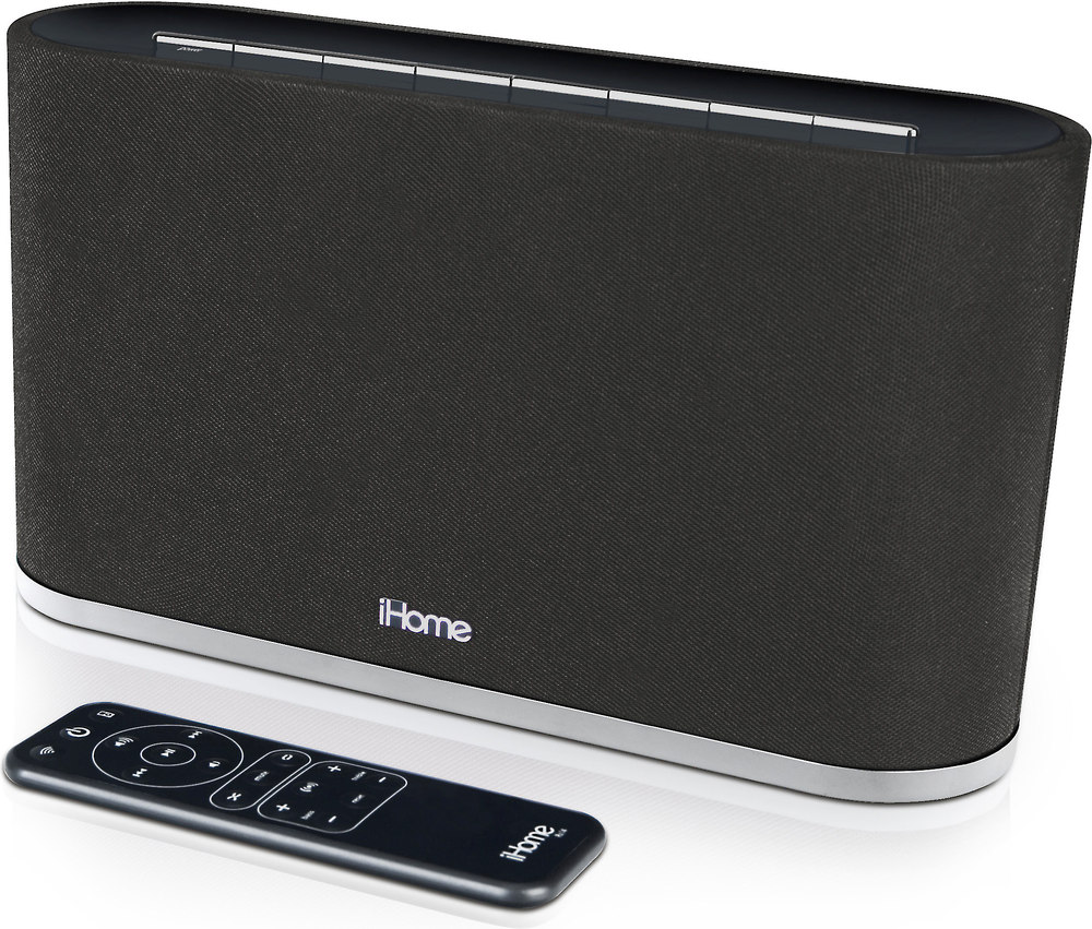 iHome iW2 Powered wireless speaker system with Apple® AirPlay® at