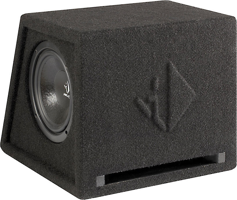 Helix PP7E Compact Sub Vented enclosure with two 7" subwoofers at