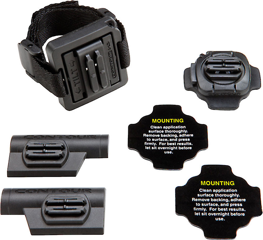 Contour Helmet Mounts Contour sports camera mounts for helmets at