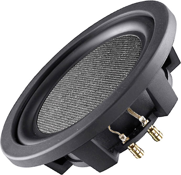 Helix Esprit E8W Shallowmount 8" subwoofer with dual 2ohm voice coils