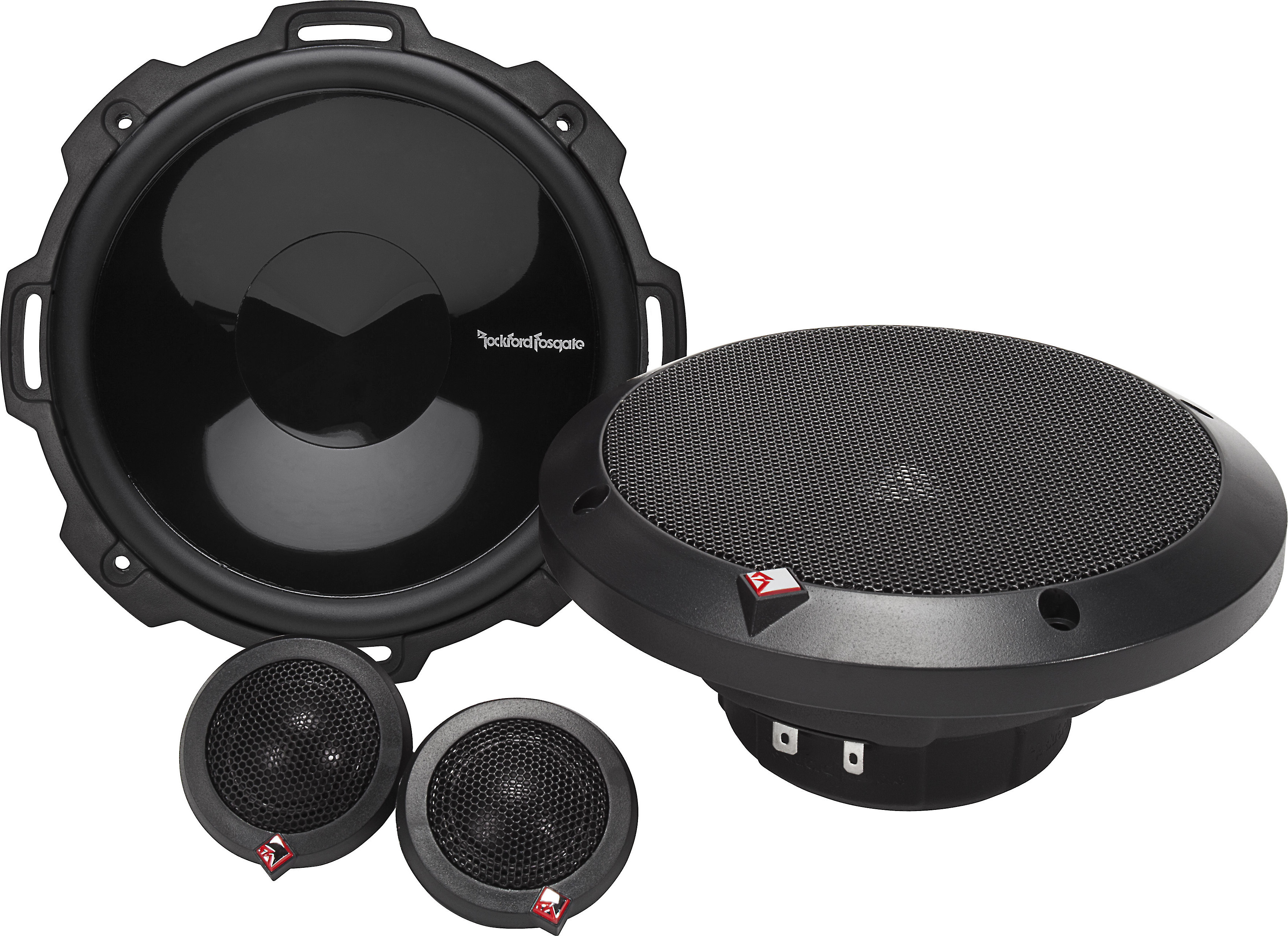 Rockford Fosgate P1675-S - 6.75 2-Way Component Speakers