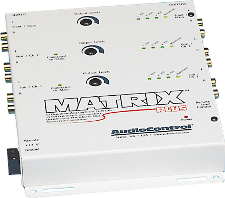 Customer Reviews: AudioControl Matrix Plus (White) 6-channel line ...