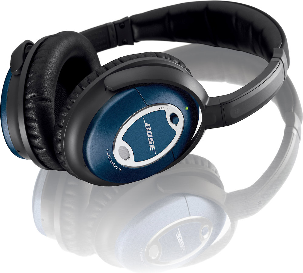 Bose® Quietcomfort® 15 Acoustic Noise Cancelling® Headphones Limited Edition Blue At 6970