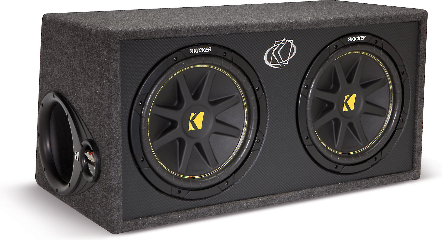 dual 10 kicker subwoofer