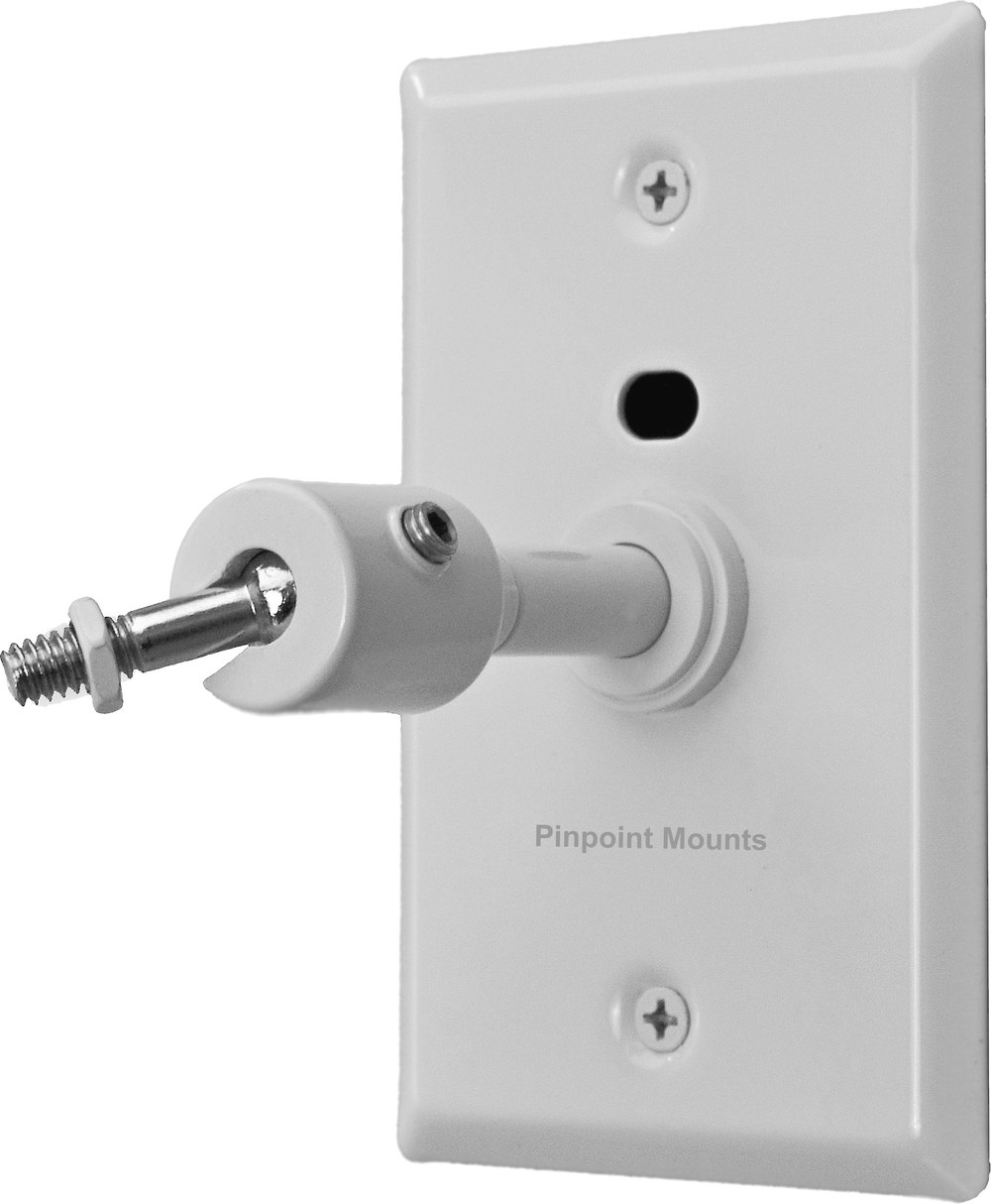 Pinpoint Am21 White Wall And Ceiling Mount Speaker Bracket At