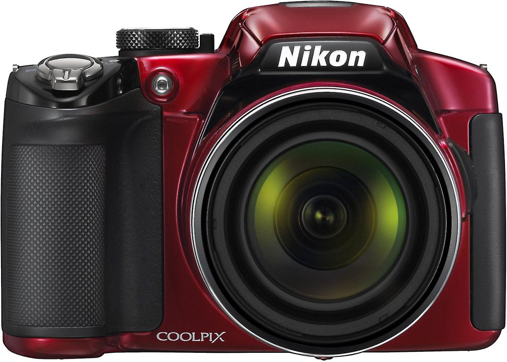 Nikon Coolpix P510 (Red) 16.1-megapixel digital camera with 42X optical ...