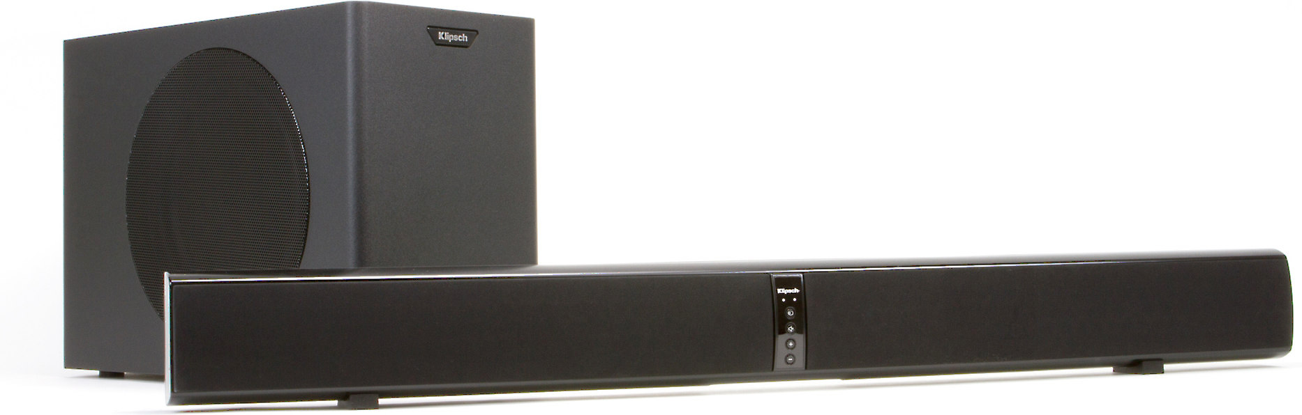Klipsch Icon Sb 1 Powered Home Theater Sound Bar With Wireless Subwoofer At Crutchfield