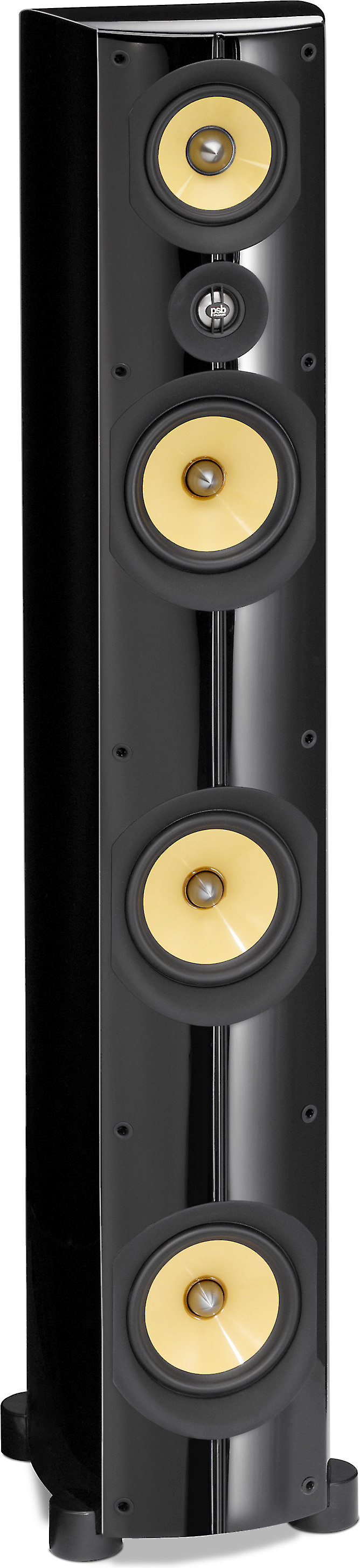 PSB Imagine T2 Tower (Gloss Black) Floorstanding speaker at Crutchfield