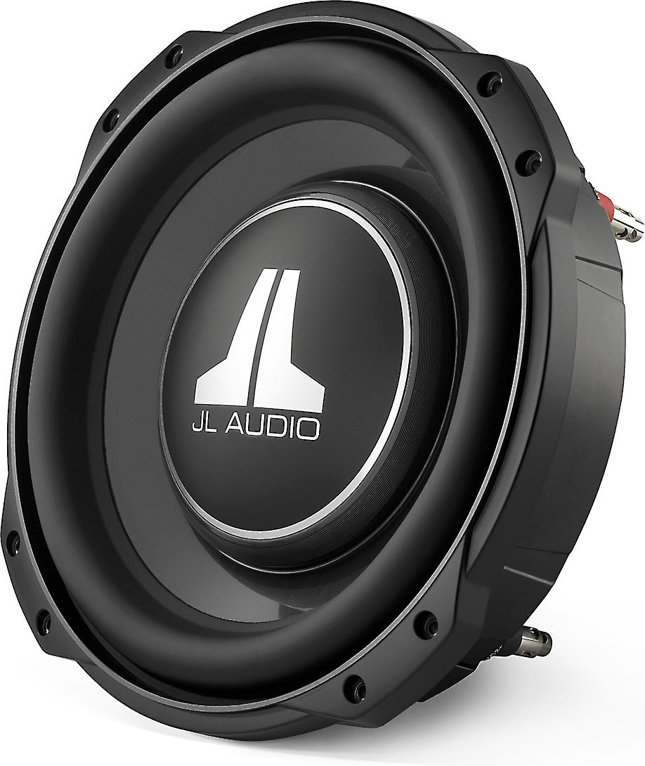 JL Audio 10TW3D4 Shallowmount 10" subwoofer with dual 4ohm voice