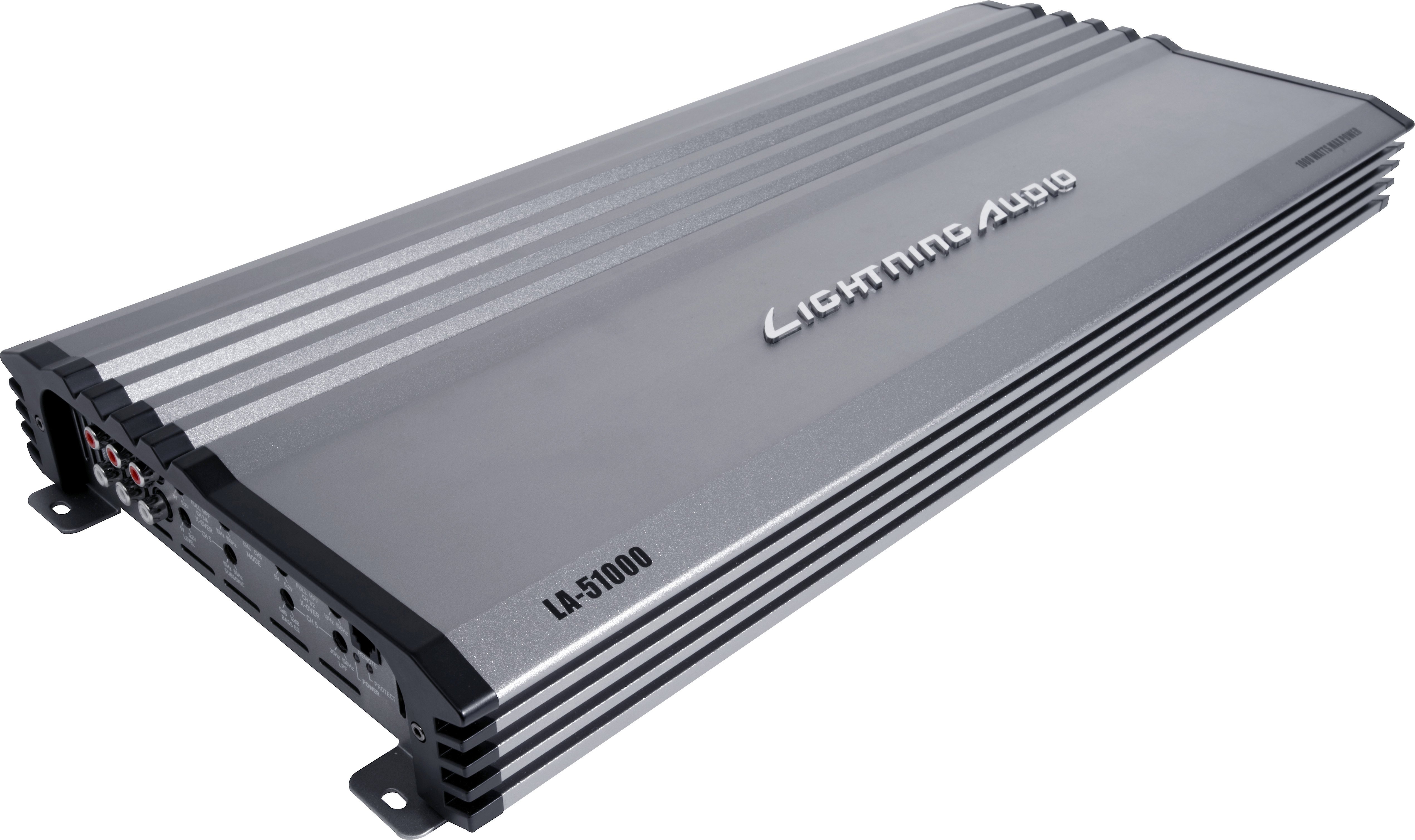 Lightning Audio LA51000 5channel car amplifier — 62.5 watts RMS x 4