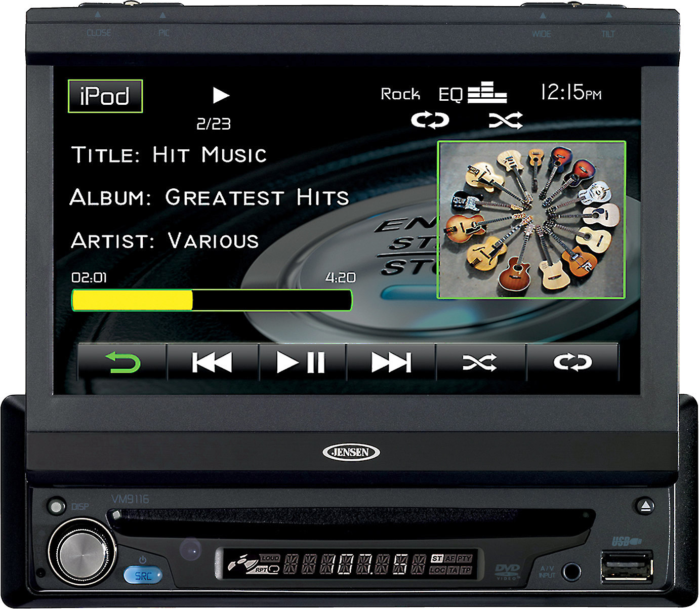 Customer Reviews: Jensen VM9116 DVD receiver at Crutchfield