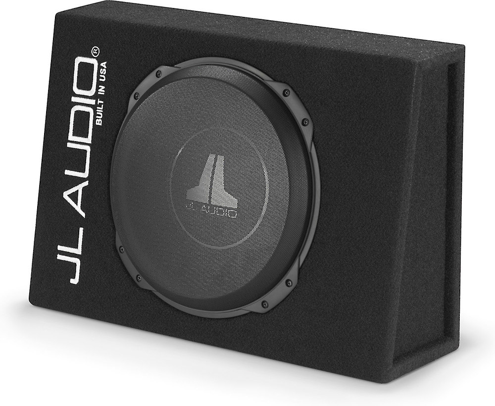 JL Audio CS112TGTW3 Sealed PowerWedge™ truckstyle enclosure with one