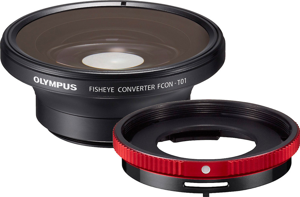 Olympus Fisheye Converter Lens Pack Fisheye lens and adapter ring for