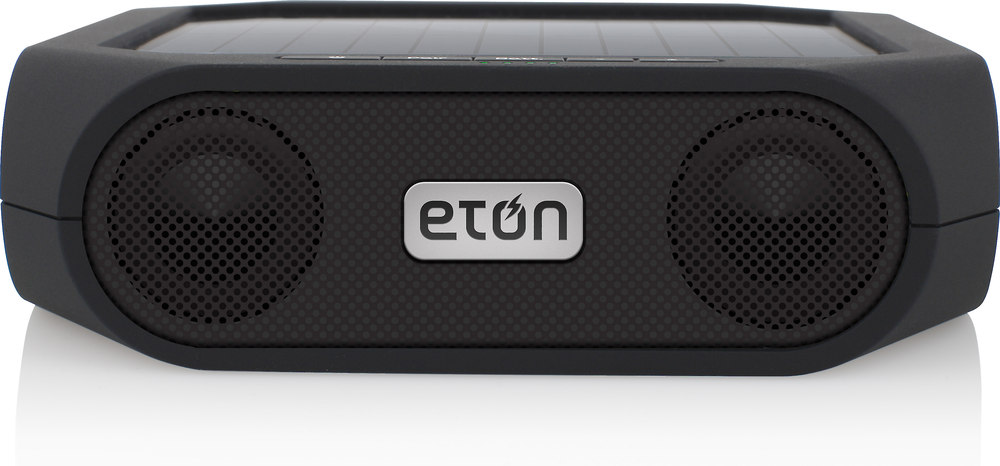 Etón Rugged Rukus Black Solar Ed Portable Bluetooth Speaker Etón Rugged Rukus Black Solar Ed Portable Bluetooth Speaker System At Crutchfield