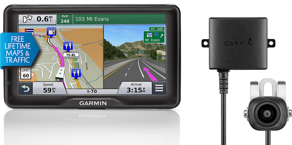 Garmin RV 760LMT (With Wireless Back-Up Camera) Portable navigator with ...