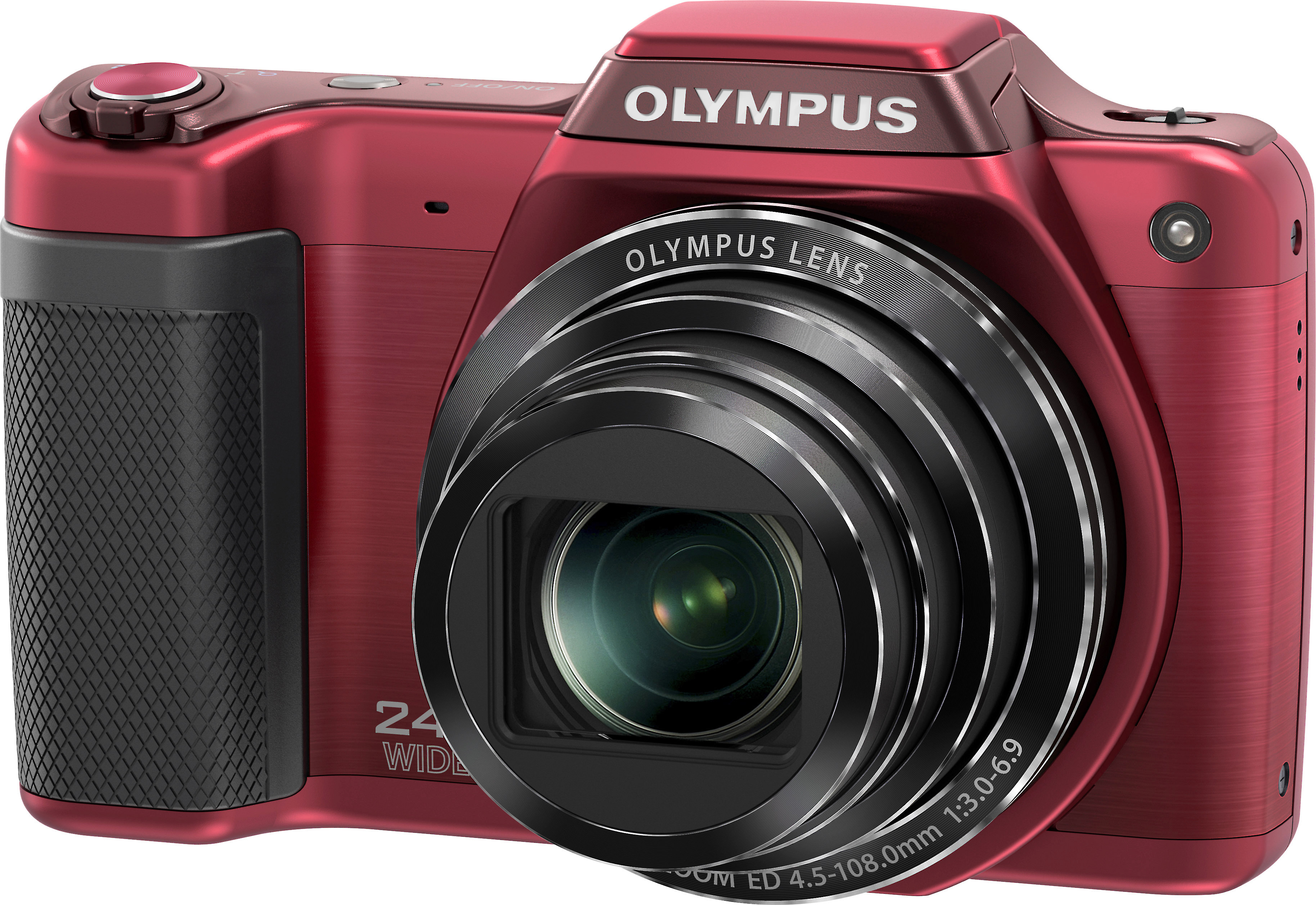 Olympus SZ15 (Red) 16megapixel digital camera with 24X optical zoom