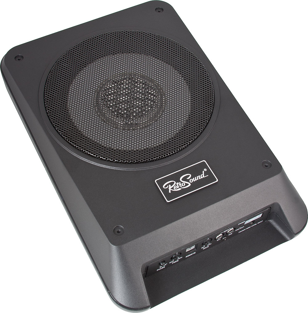 RetroSound SUB8100 Compact powered subwoofer 100 watts and an 8" sub at