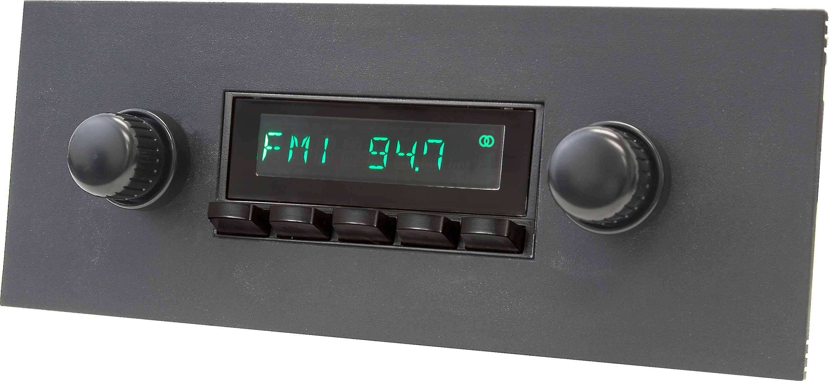 RETROSOUND CLASSIC RADIO BLACK FACEPLATE /& BLACK KNOB KIT 230-327