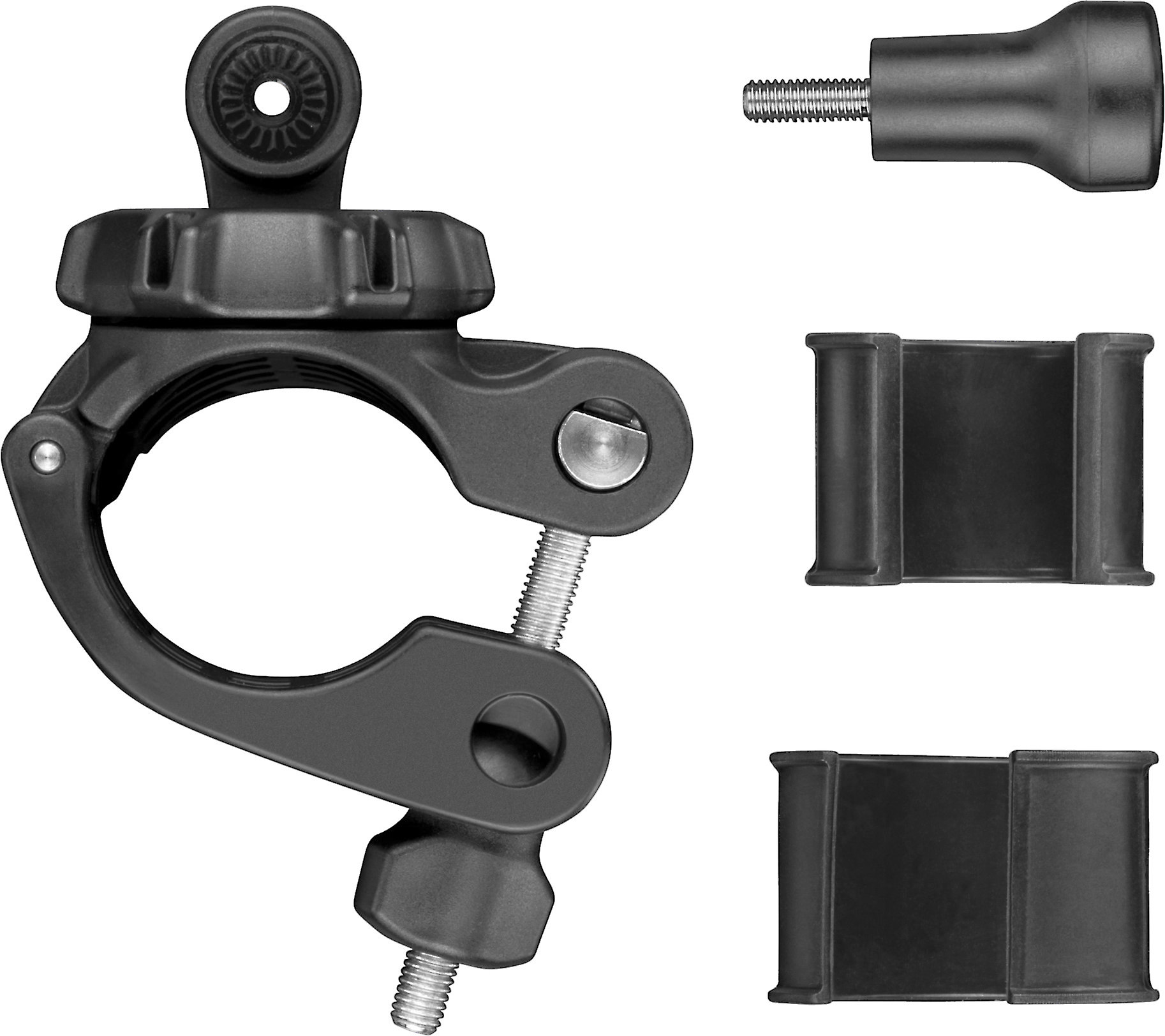 Garmin Handlebar Mount For the Garmin VIRB or VIRB Elite action video cameras at Crutchfield