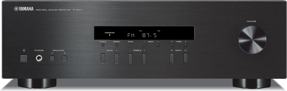 Yamaha R-S201 Stereo receiver at Crutchfield.com