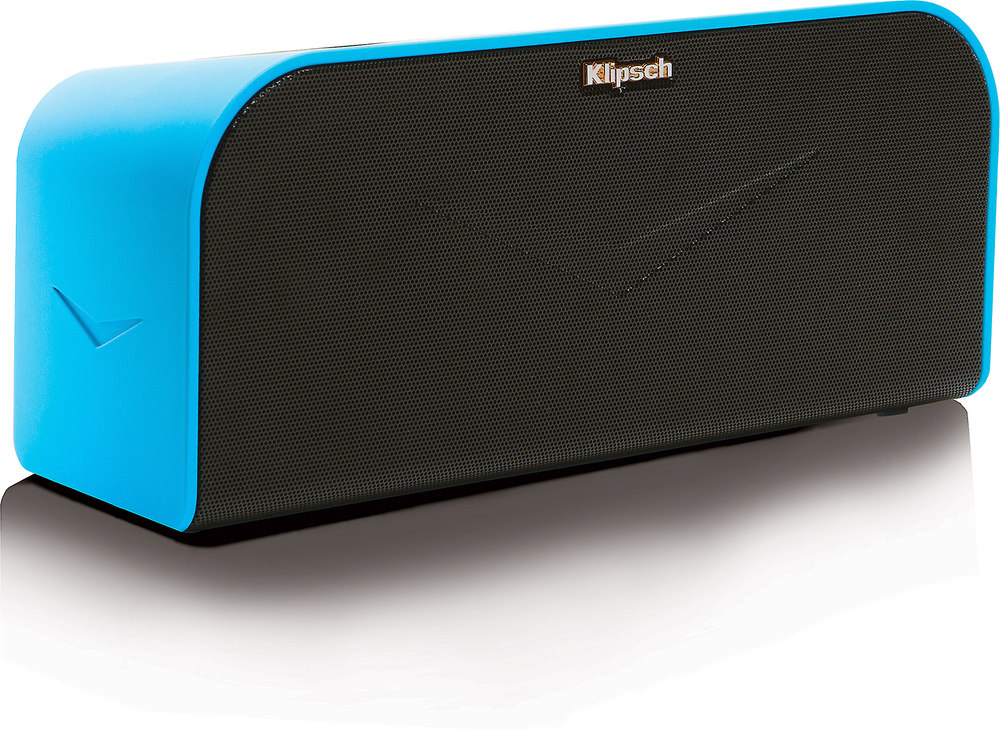 Klipsch KMC 1 (Blue) Portable Bluetooth® powered speaker system with