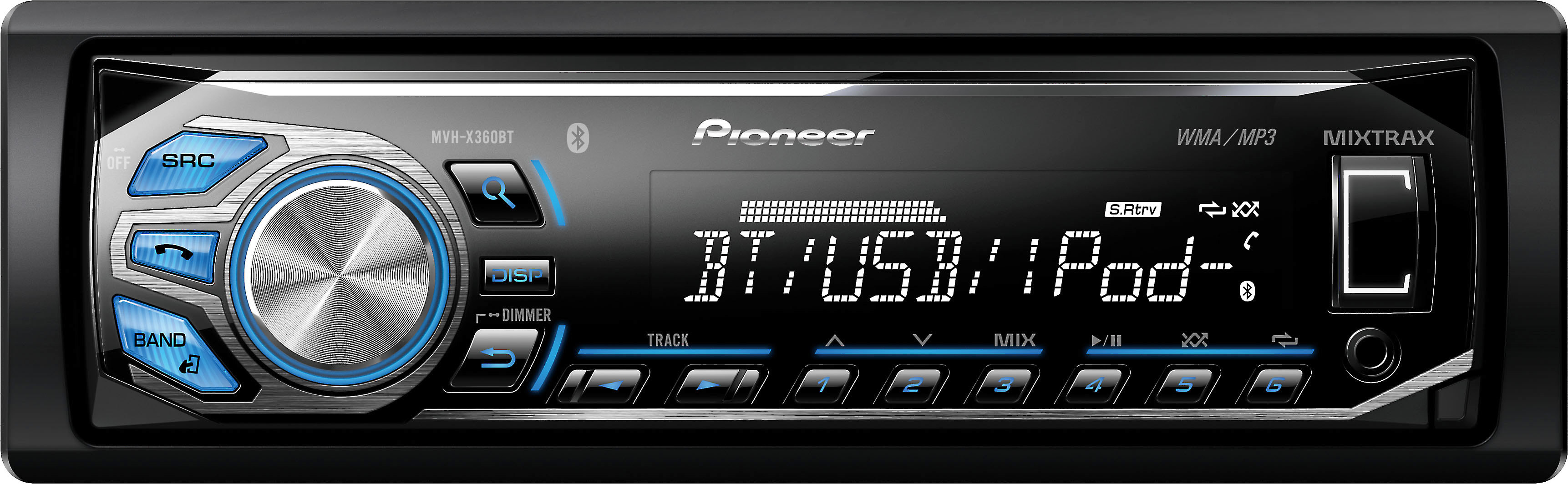 Pioneer Mvh-X36Bt Wiring Diagram from images.crutchfieldonline.com