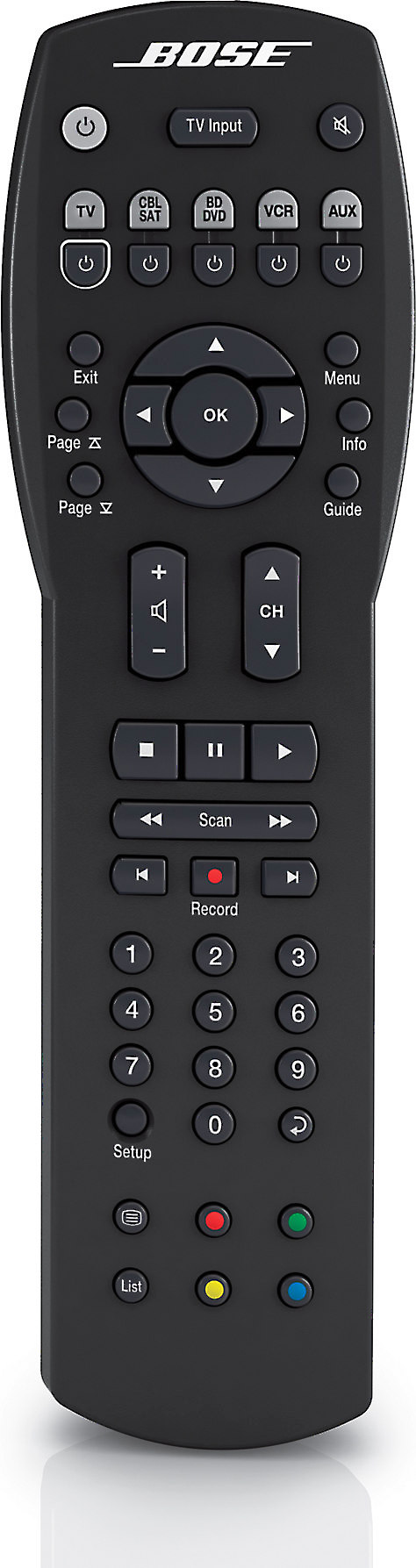 bose solo 4 button remote control