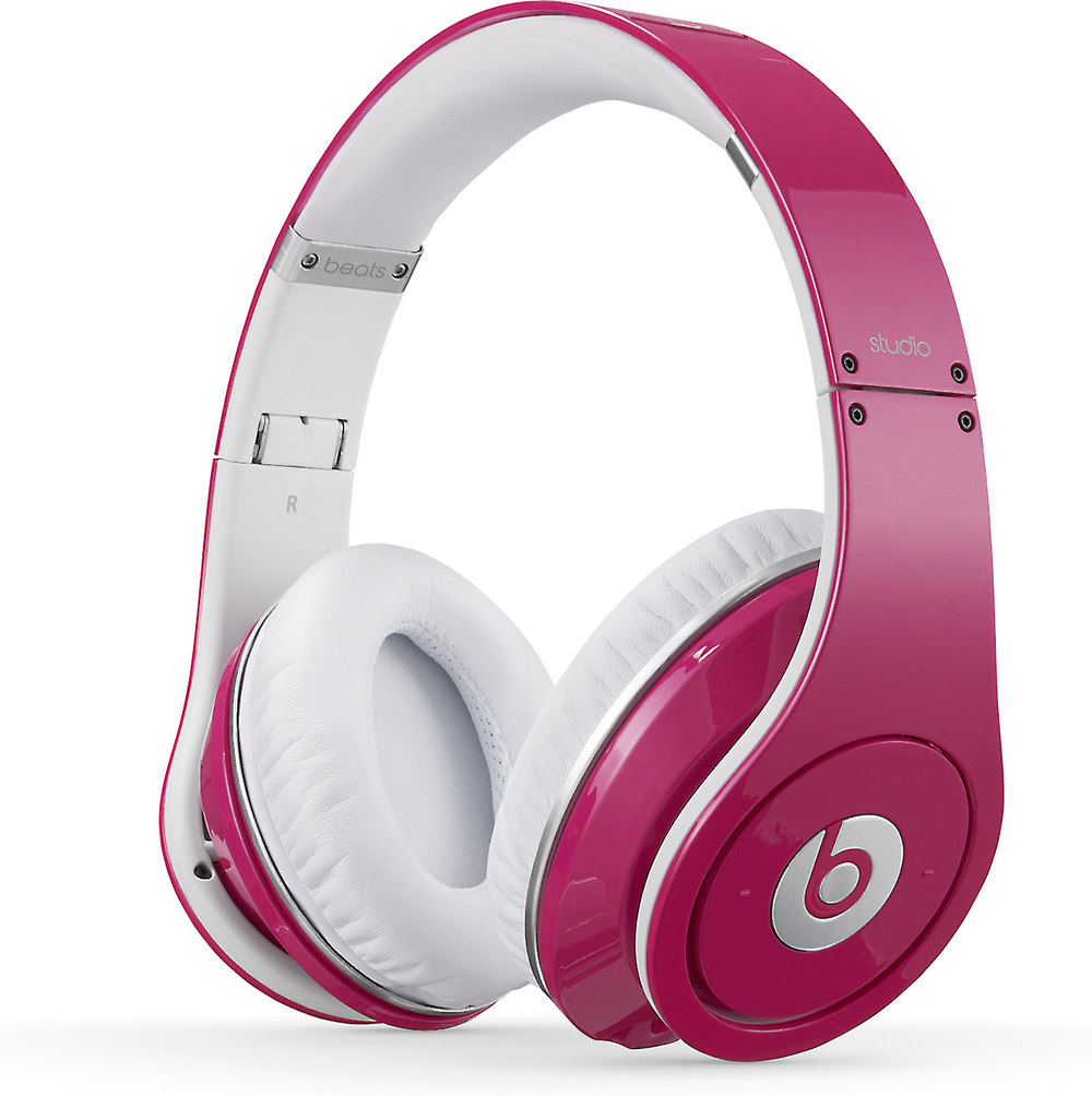 Beats by Dr. Dre™ Studio™ (Pink) Over-Ear Headphone at Crutchfield.com