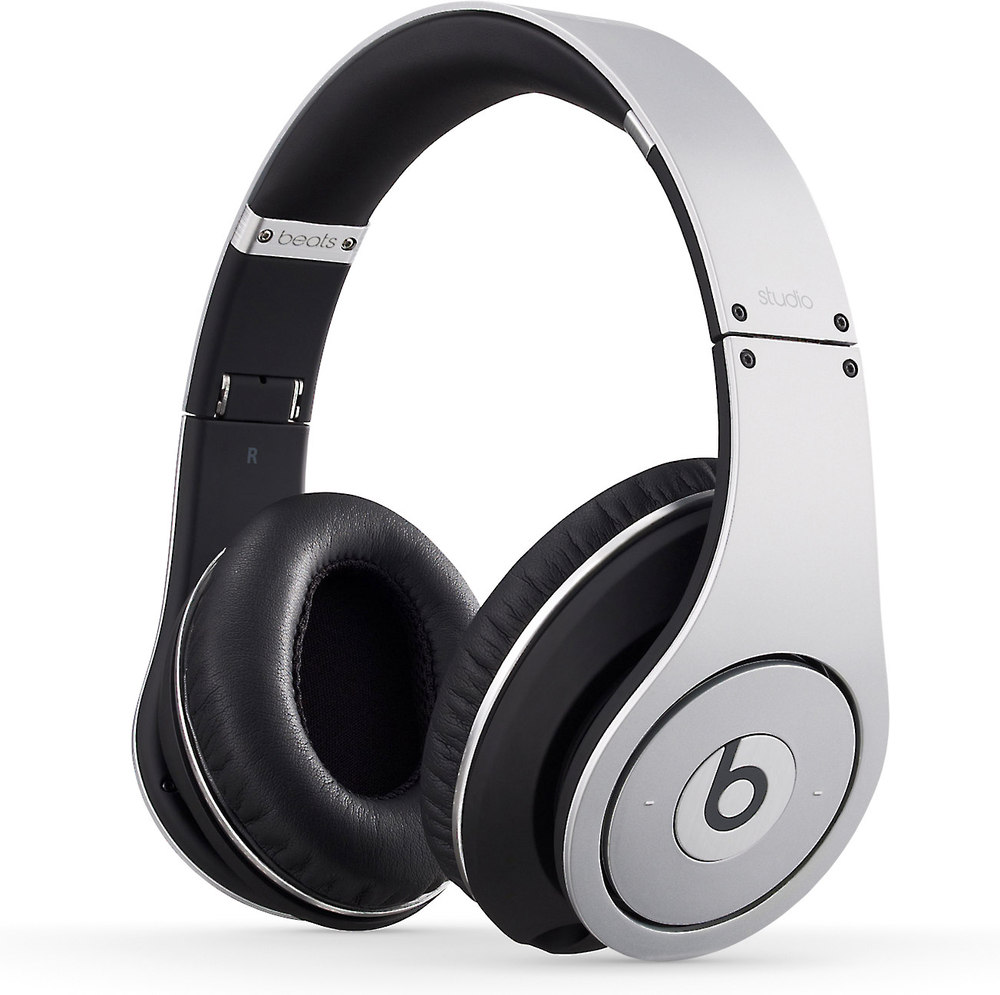 Beats by Dr. Dre™ Studio™ (Platinum) Over-Ear Headphone at Crutchfield.com