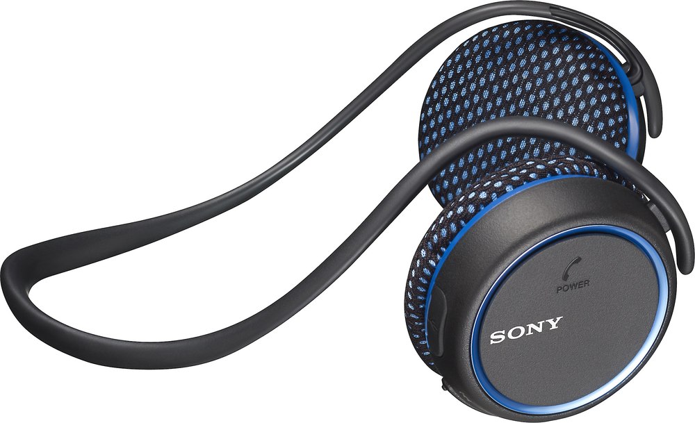 Sony MDRAS700BT (Blue) Wireless sports headphones with Bluetooth® at