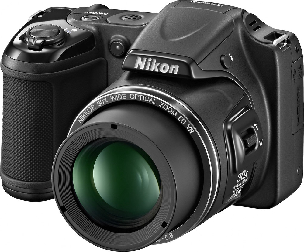 Nikon Coolpix L820 (black) 16-megapixel Digital Camera With 30x Optical 