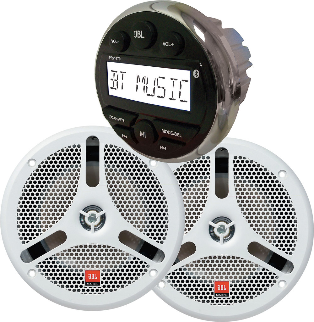 JBL MPK170 Marine receiver and speaker package at