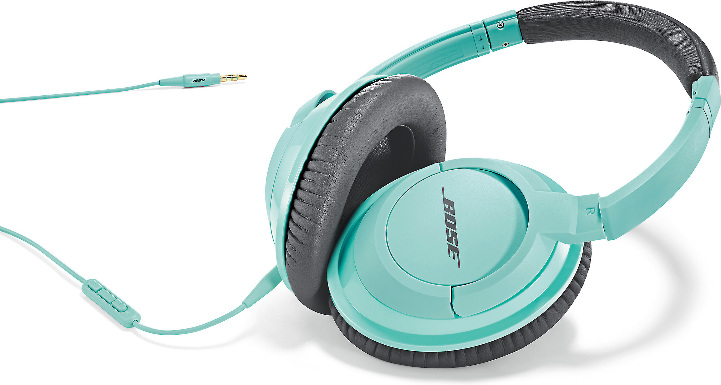 Bose Soundtrue Around Ear Headphones Mint With In Line Remote And Microphone At Crutchfield