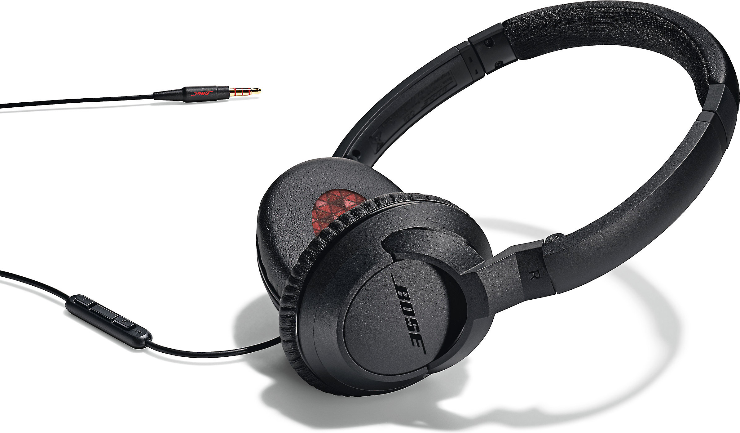 Bose Soundtrue On Ear Headphones Black With In Line Remote And Microphone At Crutchfield