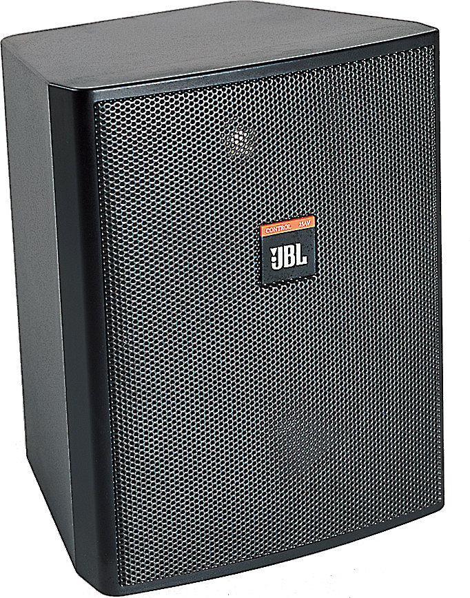 JBL Control® 25AV (Black) 51/4" 2way weatherresistant surface mount