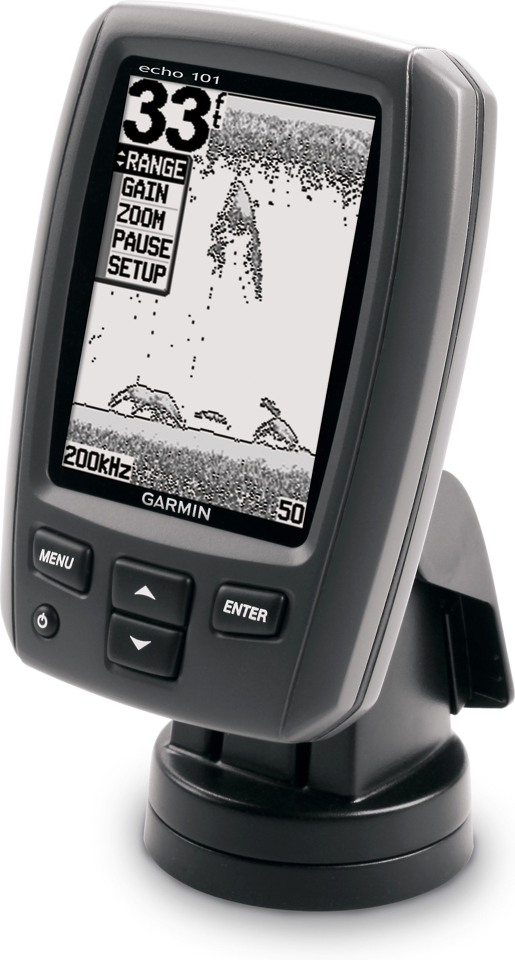 Garmin echo 101 Fishfinder with 4