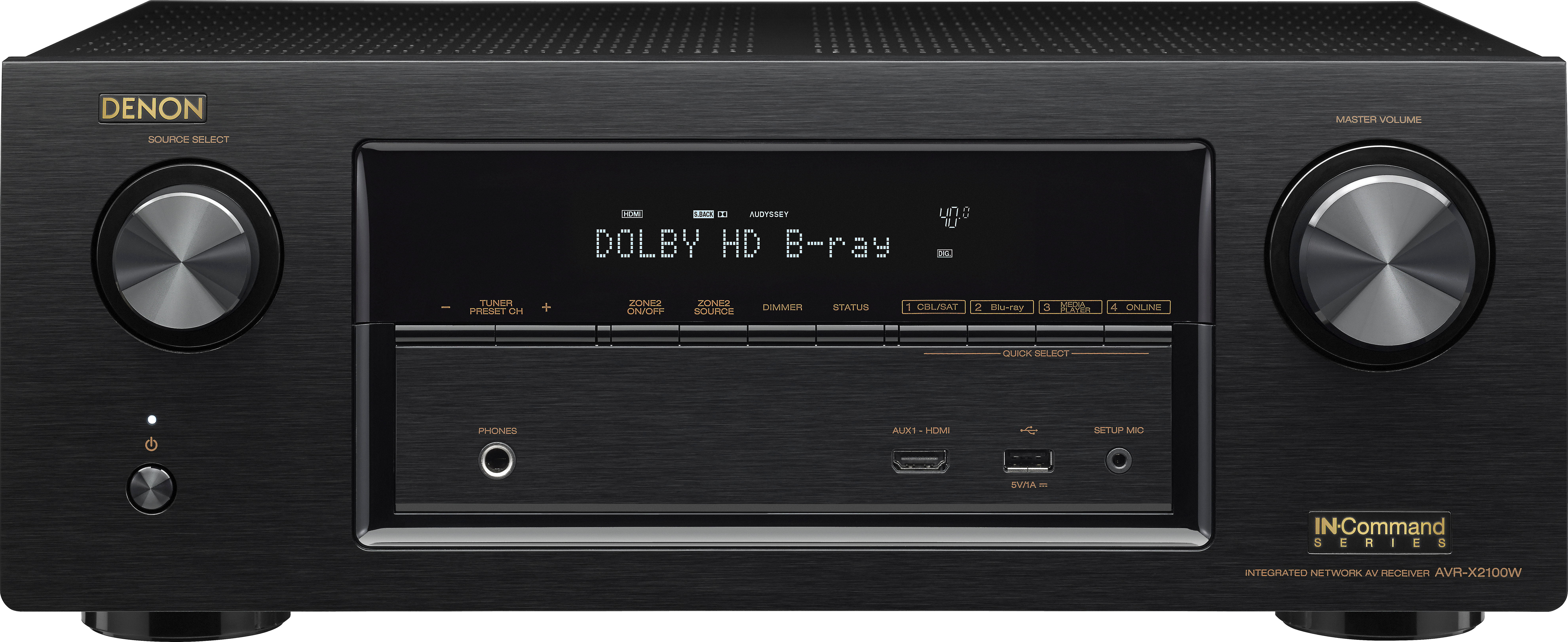 Customer Reviews: Denon AVR-X2100W IN-Command (2014 Model) 7.2