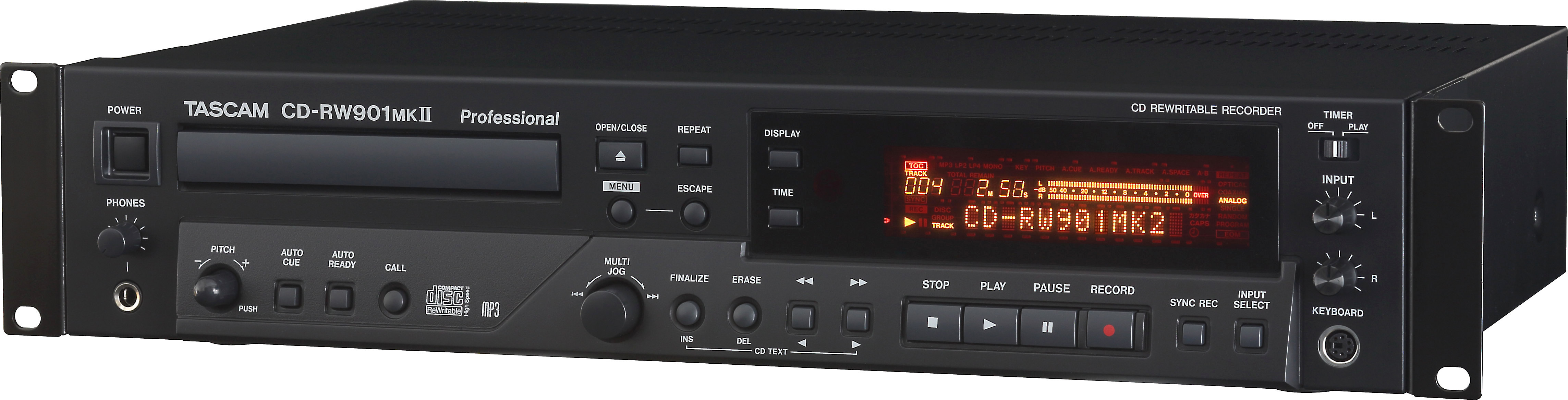 Customer Reviews: Tascam CD-RW901MKII Professional CD recorder