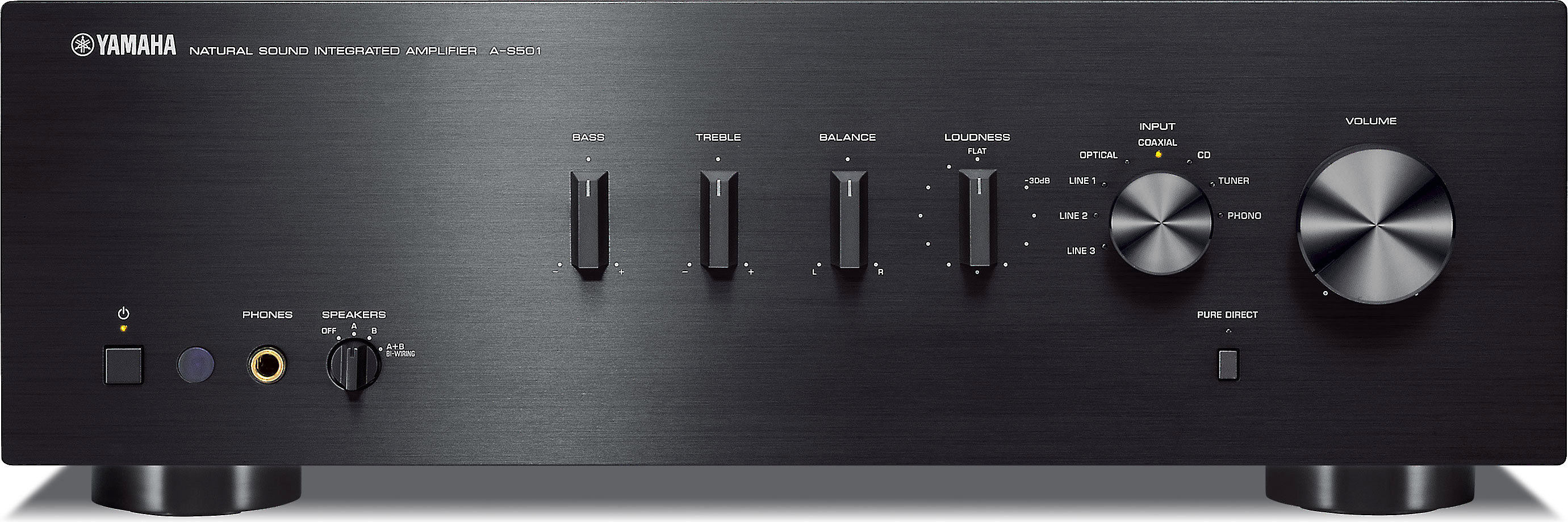 Customer Reviews: Yamaha A-S501 (Black) Stereo integrated