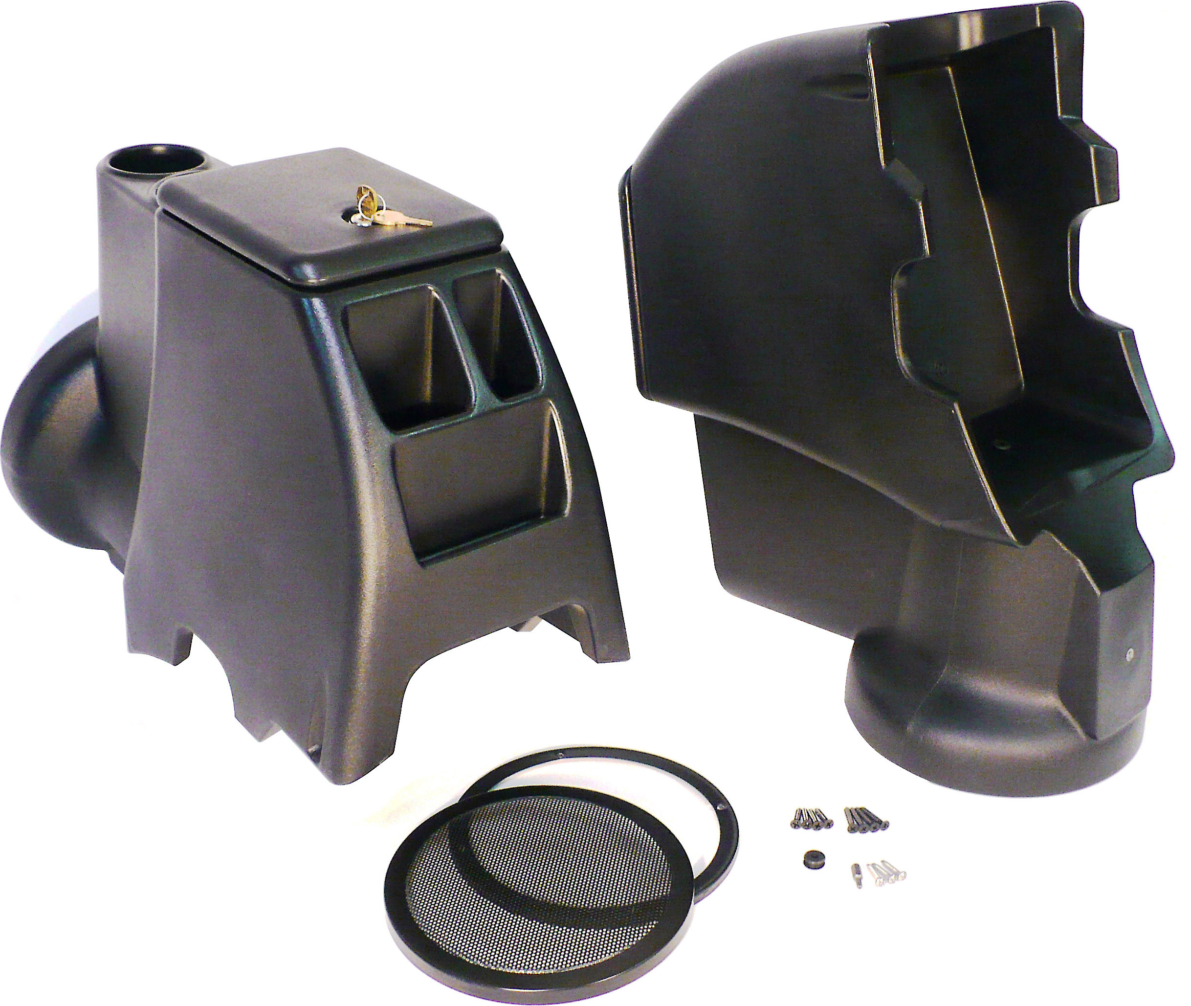 jeep wrangler center console subwoofer box